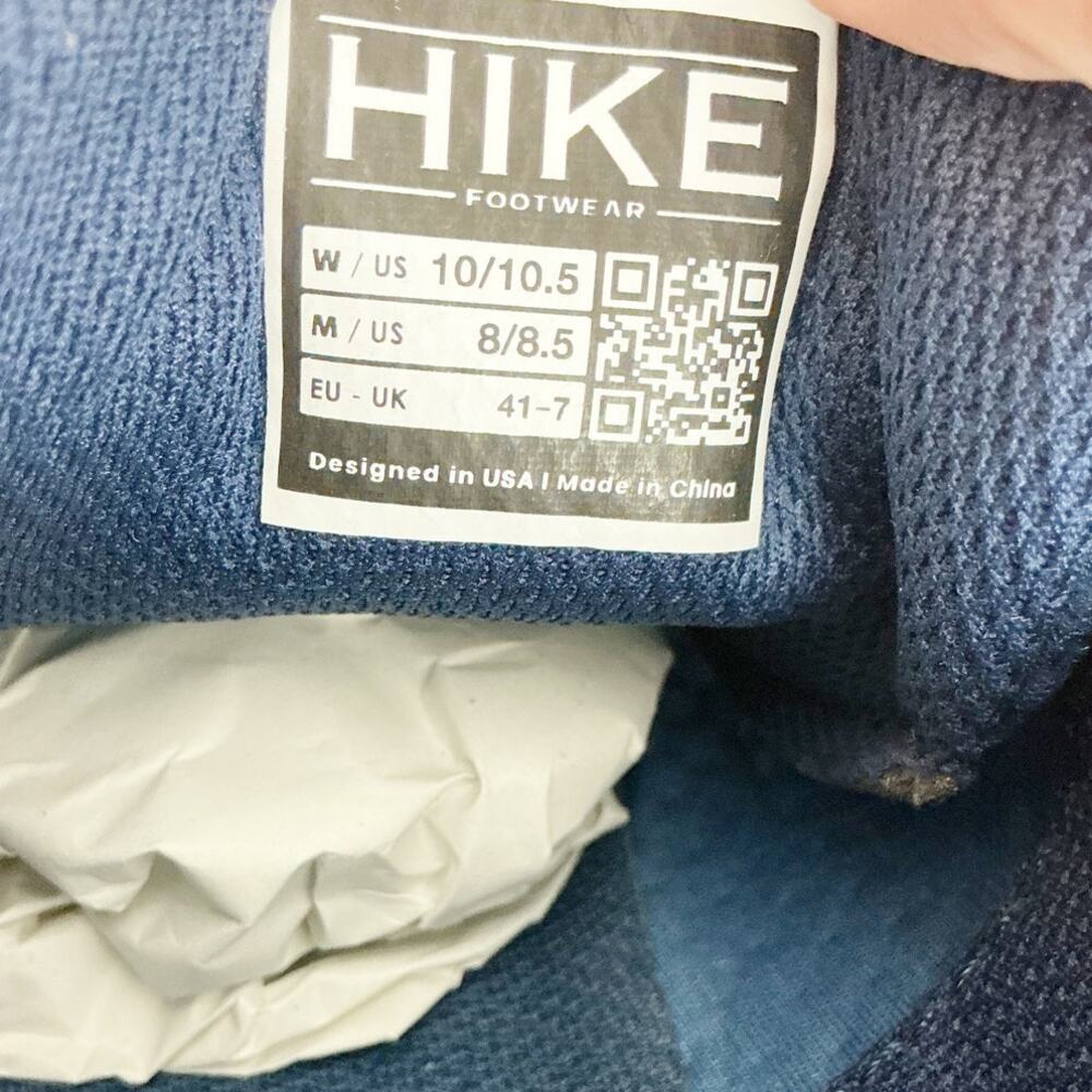 Hike Footwear Unisex HF Cloud Barefoot Shoes Navy Blue Sz 41 (W 10-10.5 M 8-8.5) - Picture 15 of 16